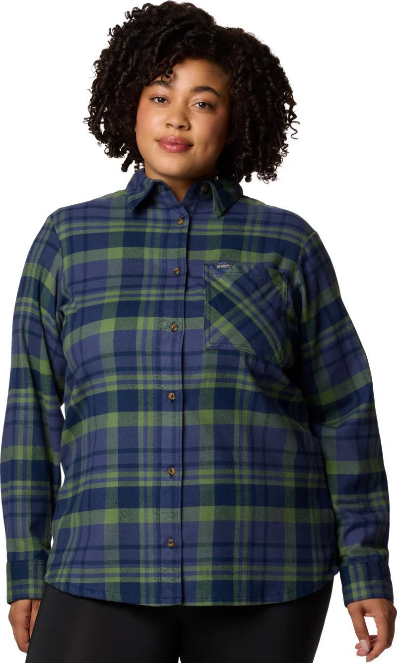Calico Basin Flannel LS Shirt, Extended - Womens - Image 32