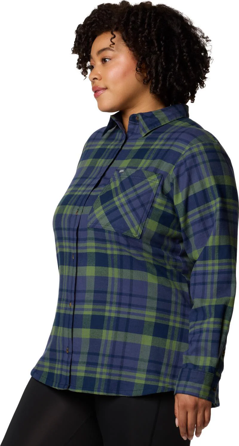 Calico Basin Flannel LS Shirt, Extended - Womens - Image 33