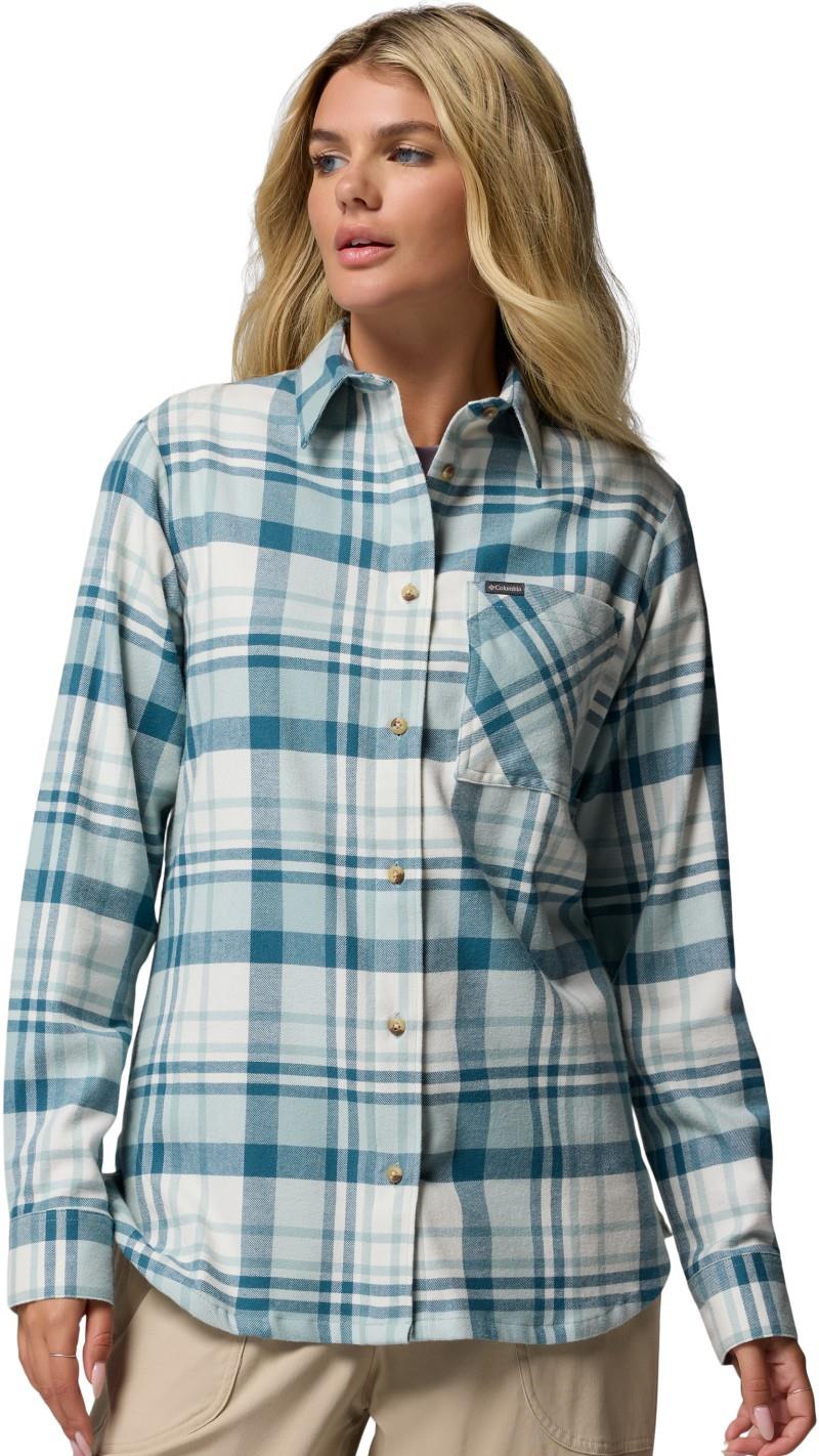 Calico Basin Flannel LS Shirt, Extended - Womens - Image 35