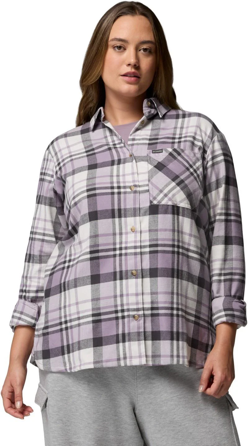 Calico Basin Flannel LS Shirt, Extended - Womens - Image 37