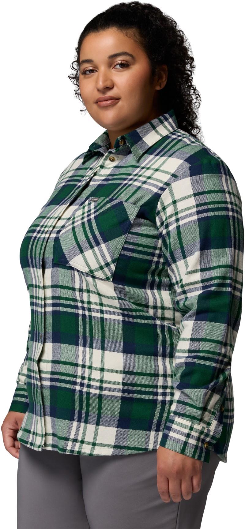 Calico Basin Flannel LS Shirt, Extended - Womens - Image 46