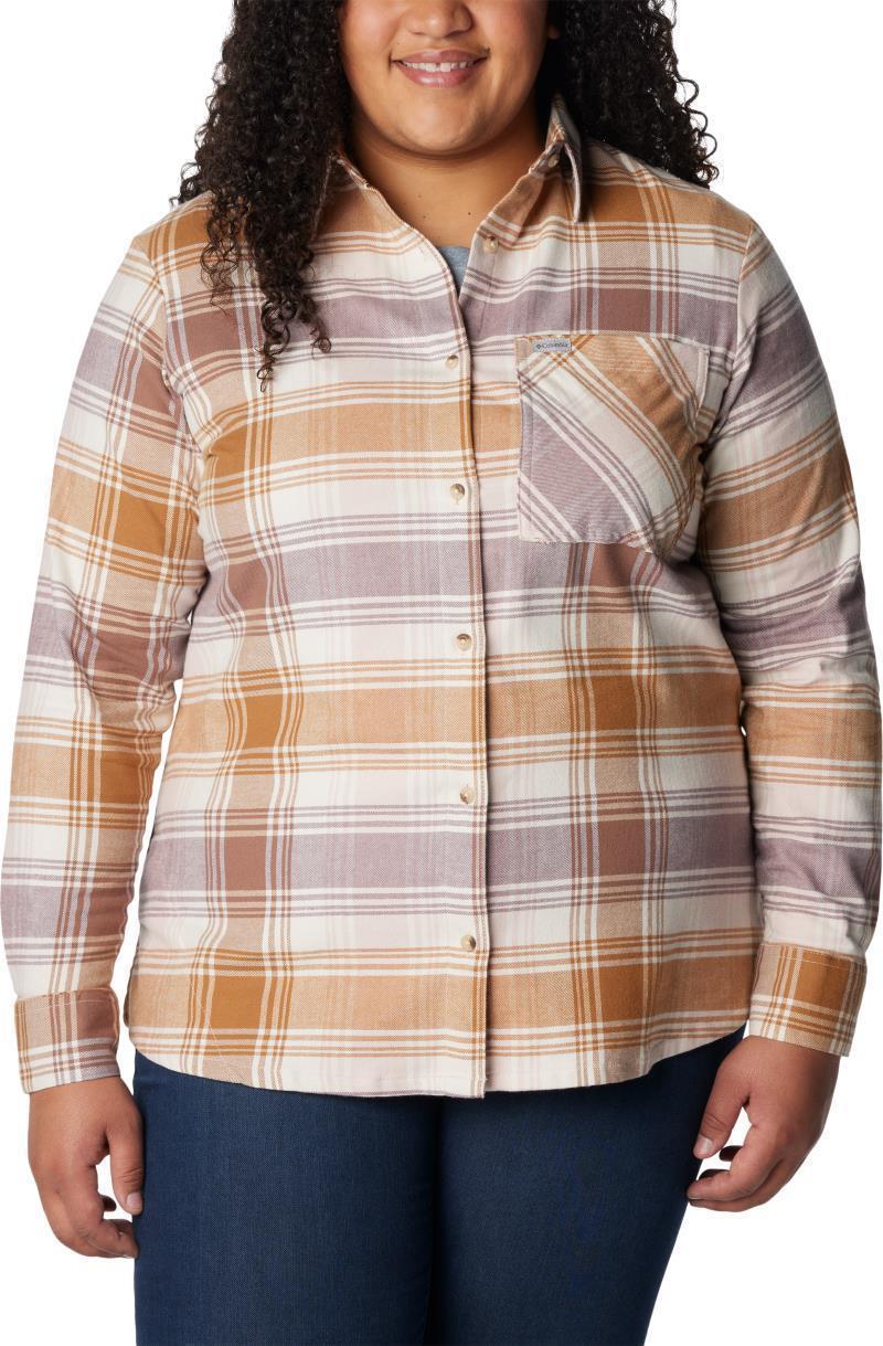 Calico Basin Flannel LS Shirt, Extended - Womens - Image 5