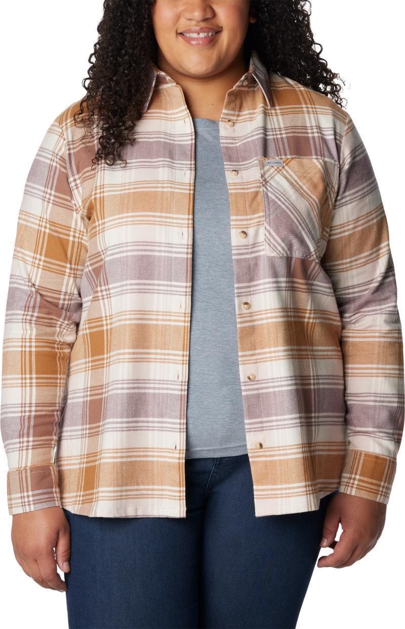 Calico Basin Flannel LS Shirt, Extended - Womens - Image 7