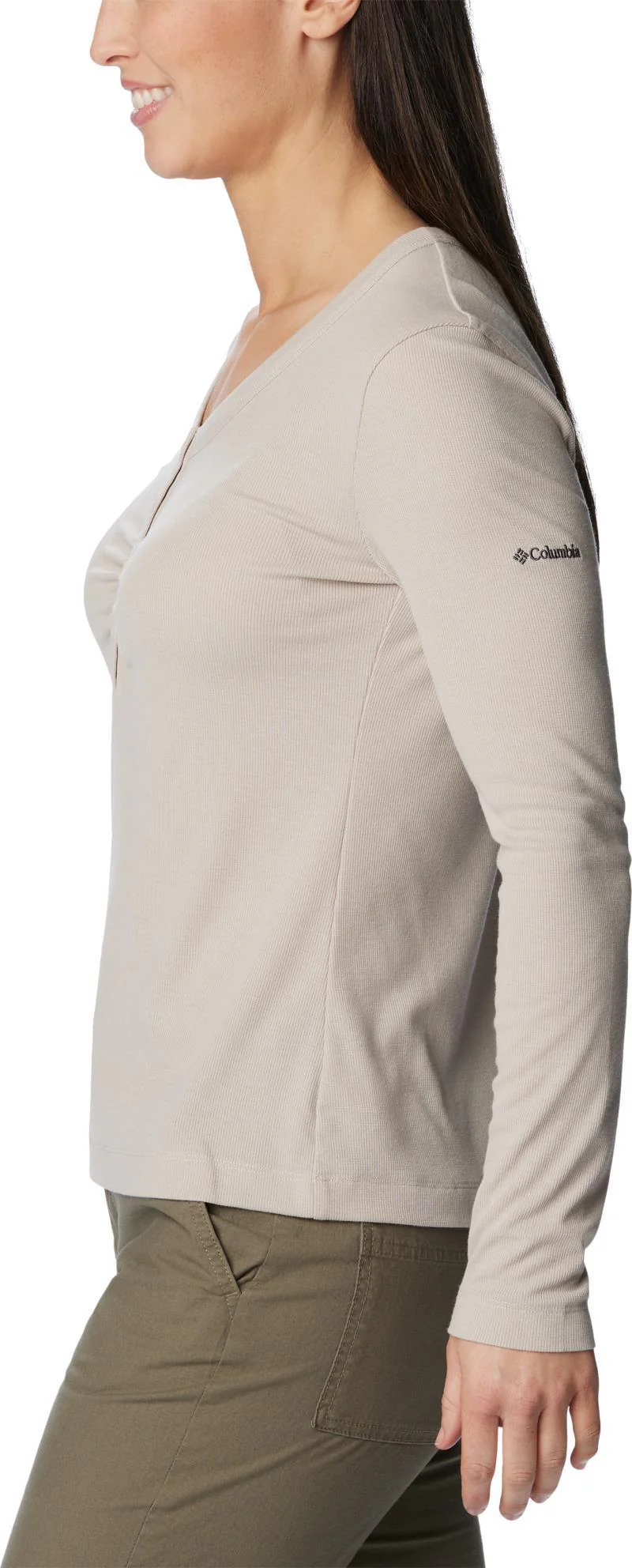 Calico Basin Ribbed LS Shirt - Womens - Image 14