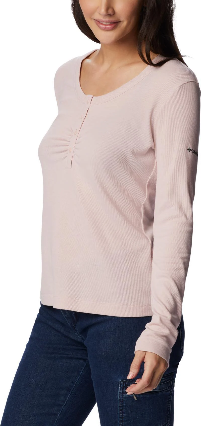 Calico Basin Ribbed LS Shirt - Womens - Image 3