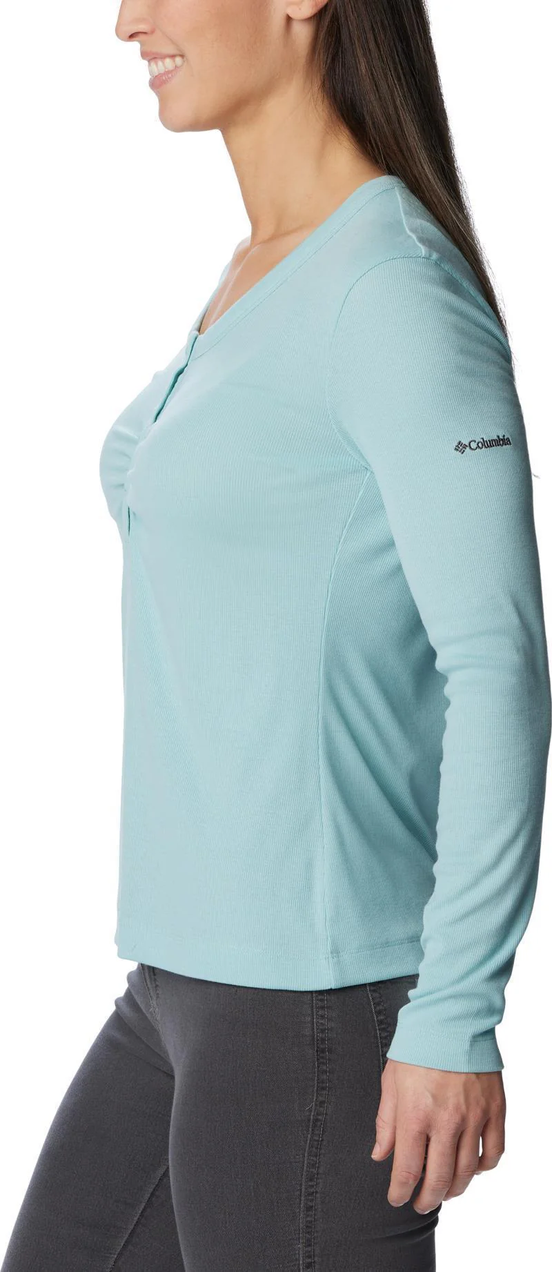 Calico Basin Ribbed LS Shirt - Womens - Image 9