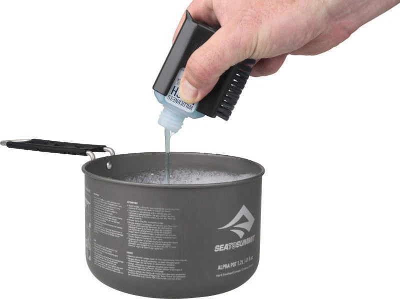Camp Kitchen Pot Scrubber and Soap - Image 4