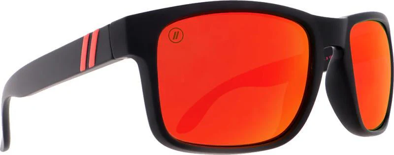 Canyon - Red Strike, Black Frame, Polarized Red Mirror Lens