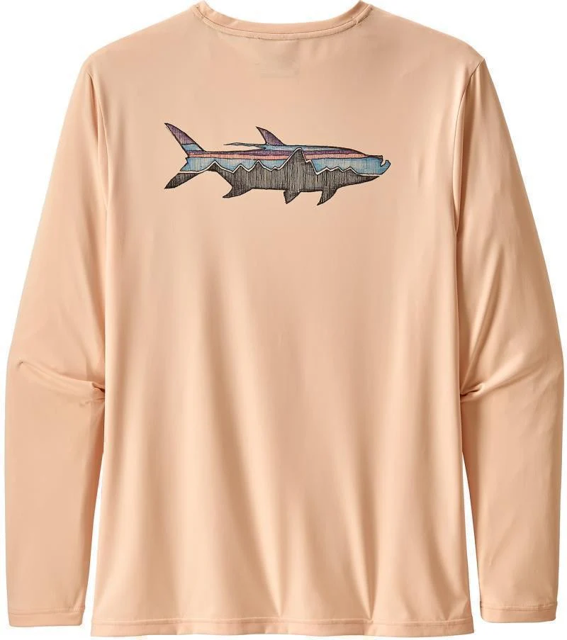 Capilene Cool Daily Fish Graphic LS Shirt - Mens - Image 10