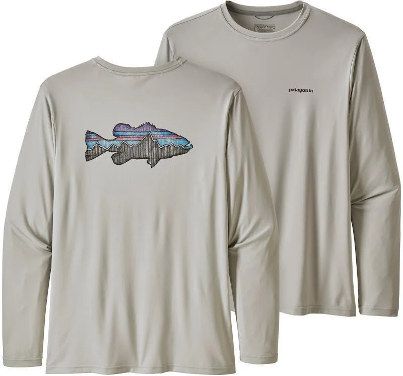 Capilene Cool Daily Fish Graphic LS Shirt - Mens - Image 11