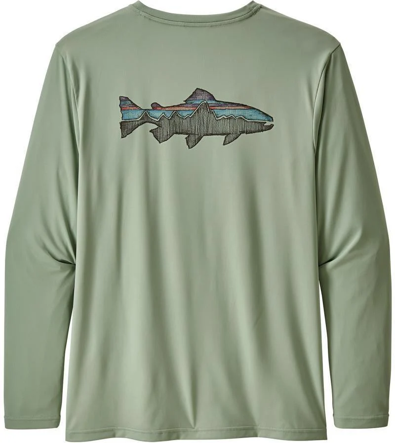 Capilene Cool Daily Fish Graphic LS Shirt - Mens - Image 17