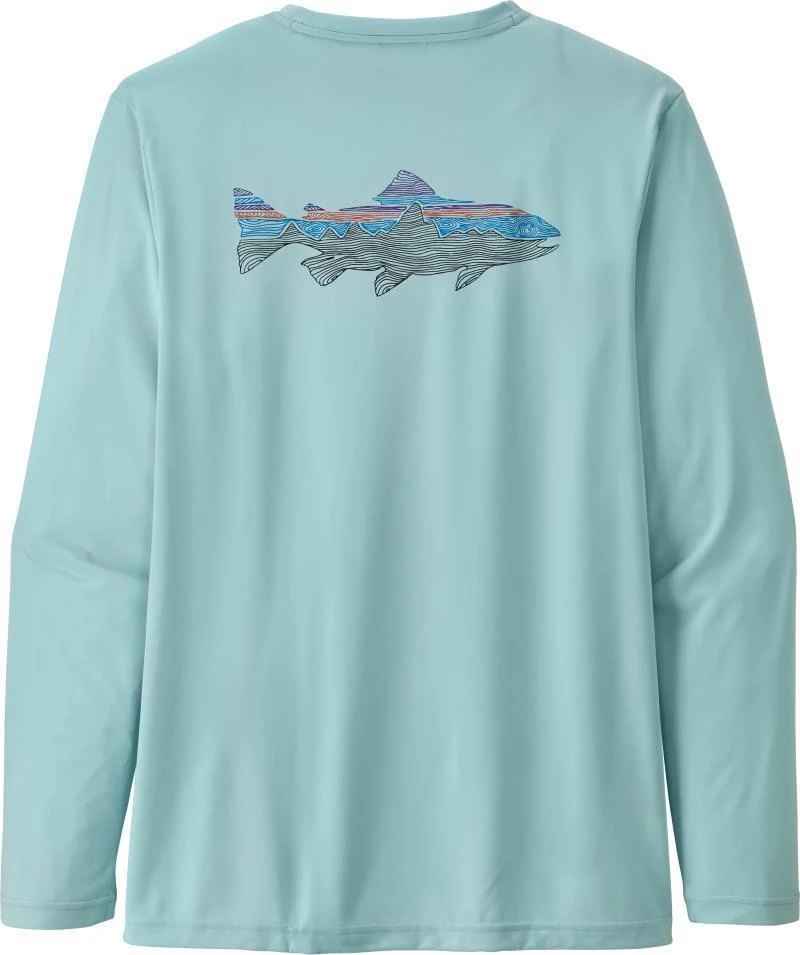 Capilene Cool Daily Fish Graphic LS Shirt - Mens - Image 22