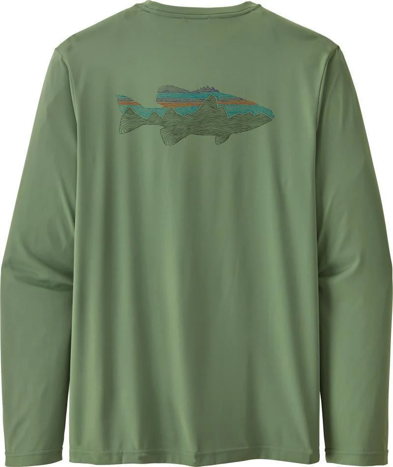 Capilene Cool Daily Fish Graphic LS Shirt - Mens - Image 28
