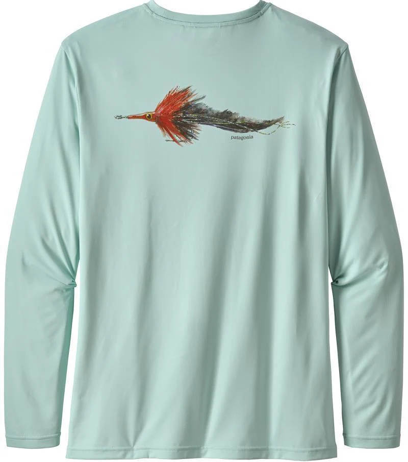 Capilene Cool Daily Fish Graphic LS Shirt - Mens - Image 3