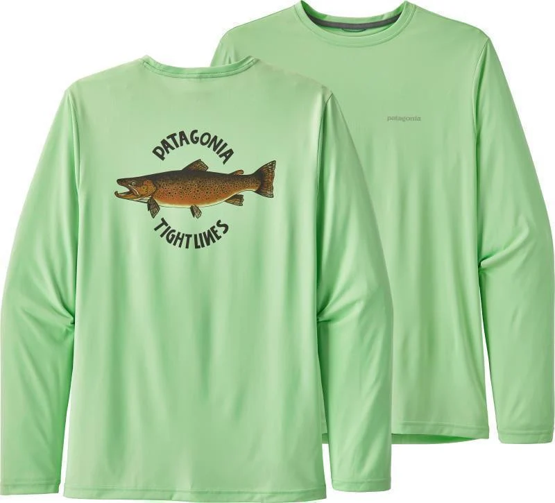 Capilene Cool Daily Fish Graphic LS Shirt - Mens - Image 39