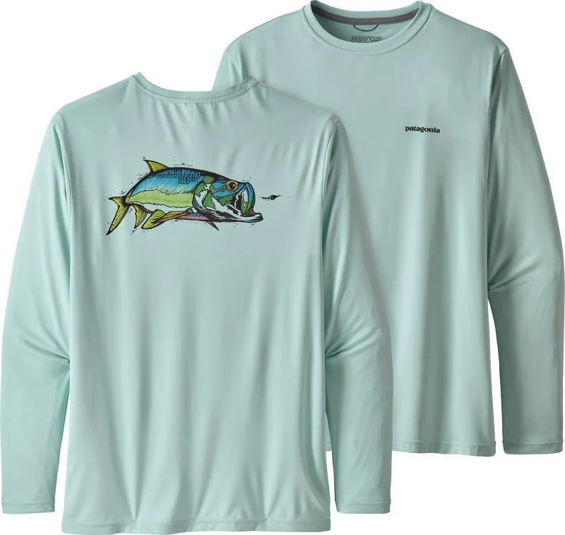 Capilene Cool Daily Fish Graphic LS Shirt - Mens - Image 42