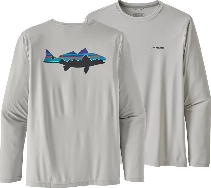 Capilene Cool Daily Fish Graphic LS Shirt - Mens - Image 45