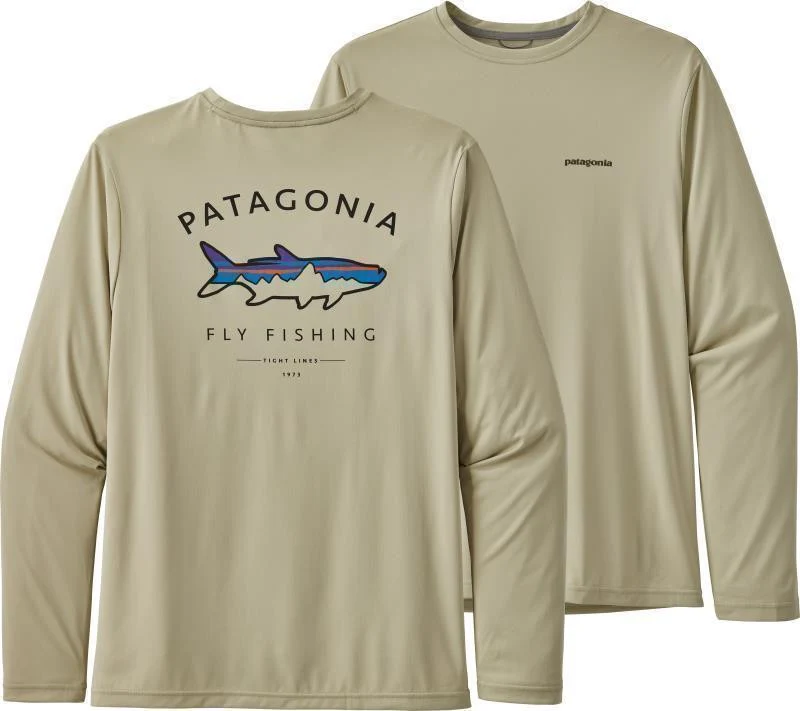 Capilene Cool Daily Fish Graphic LS Shirt - Mens - Image 47