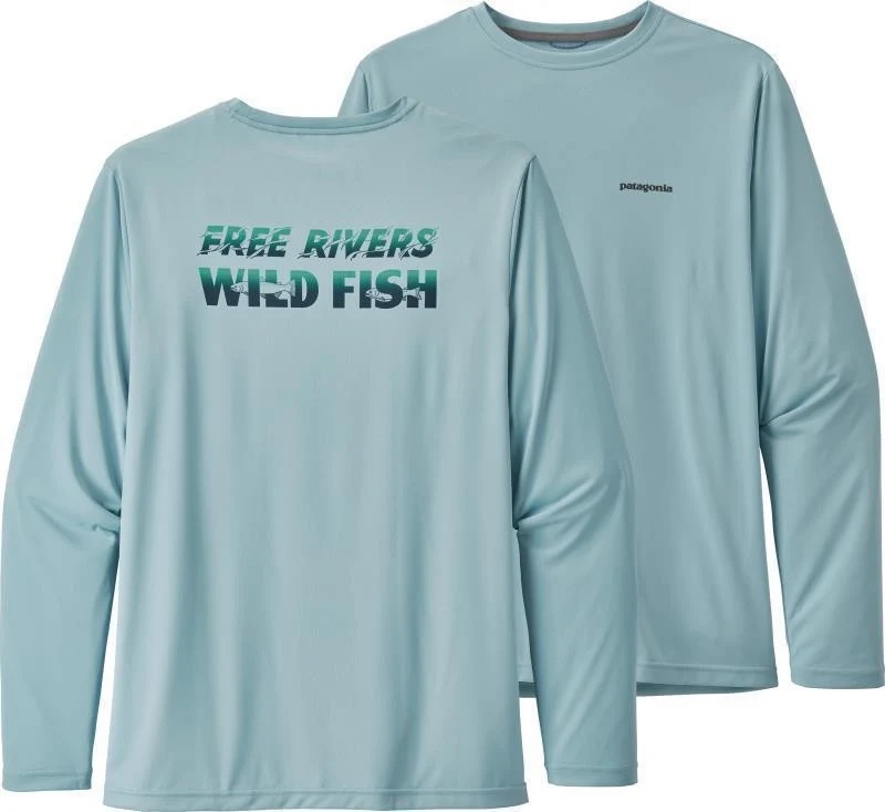 Capilene Cool Daily Fish Graphic LS Shirt - Mens - Image 50