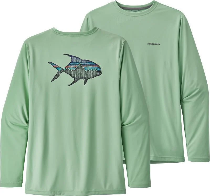 Capilene Cool Daily Fish Graphic LS Shirt - Mens - Image 59