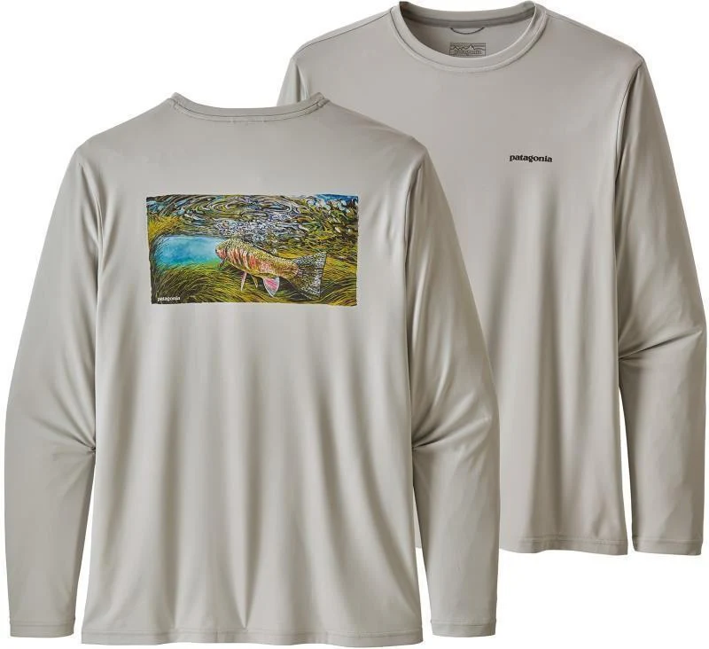 Capilene Cool Daily Fish Graphic LS Shirt - Mens - Image 6