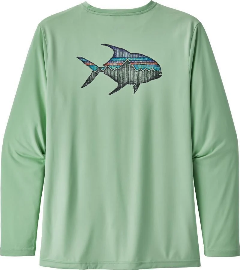 Capilene Cool Daily Fish Graphic LS Shirt - Mens - Image 60