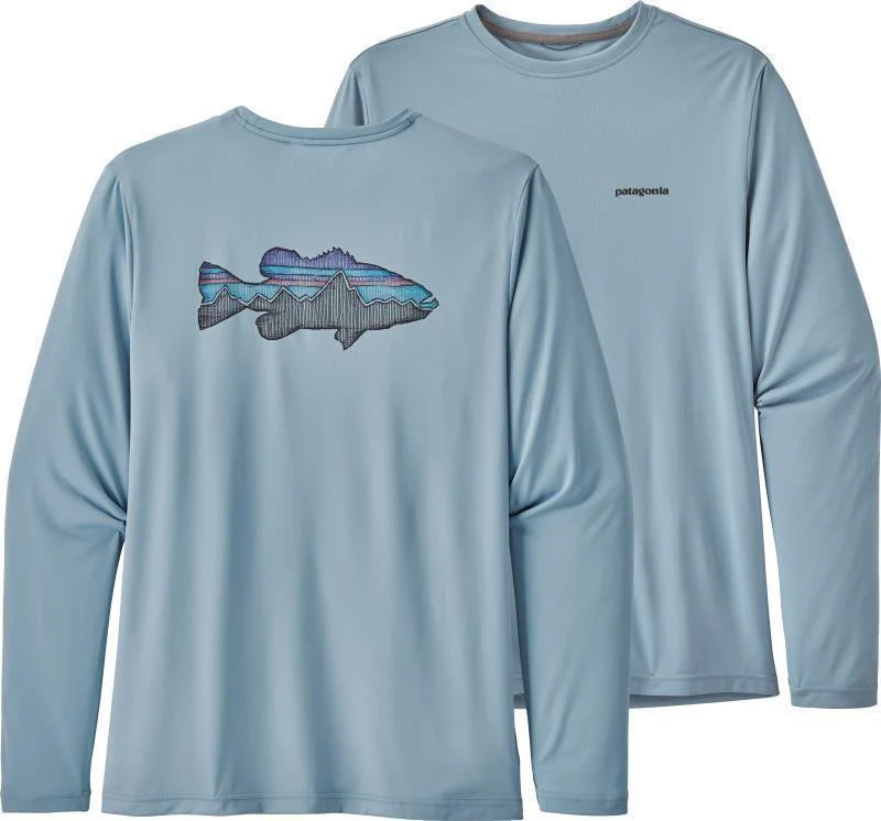 Capilene Cool Daily Fish Graphic LS Shirt - Mens - Image 62