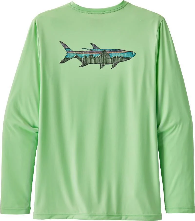 Capilene Cool Daily Fish Graphic LS Shirt - Mens - Image 70