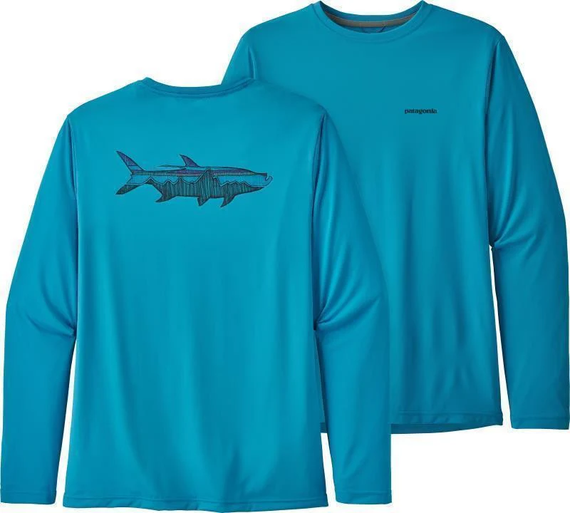 Capilene Cool Daily Fish Graphic LS Shirt - Mens - Image 71