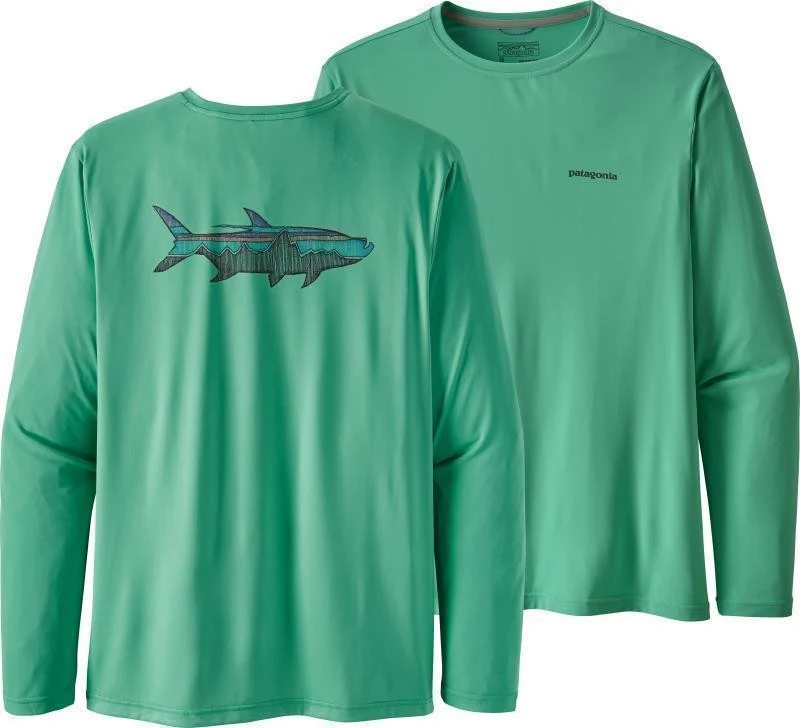 Capilene Cool Daily Fish Graphic LS Shirt - Mens - Image 74