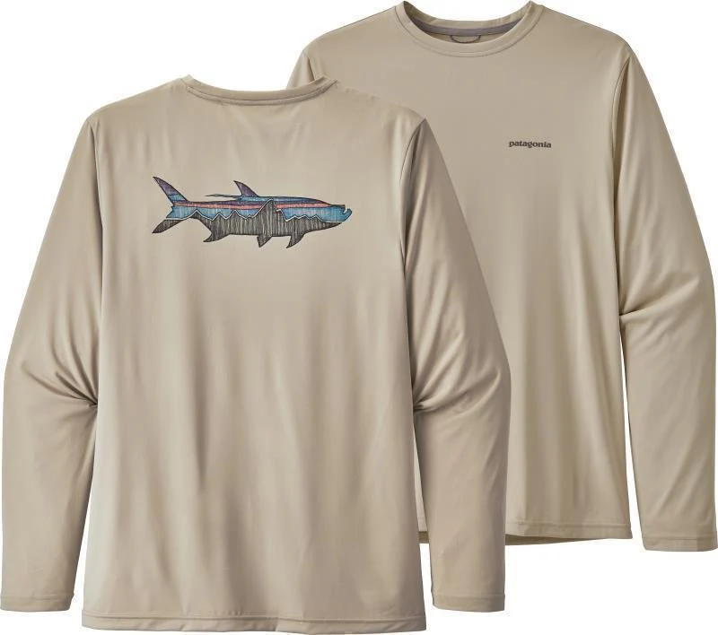 Capilene Cool Daily Fish Graphic LS Shirt - Mens - Image 75