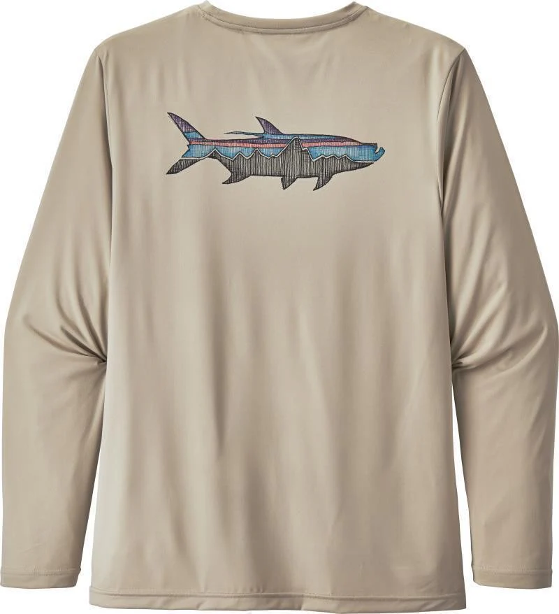 Capilene Cool Daily Fish Graphic LS Shirt - Mens - Image 77