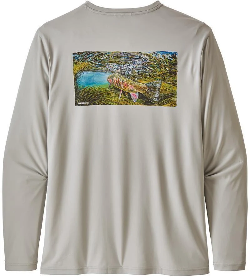Capilene Cool Daily Fish Graphic LS Shirt - Mens - Image 8