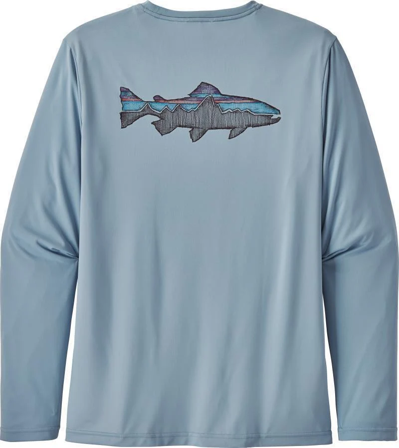 Capilene Cool Daily Fish Graphic LS Shirt - Mens - Image 80
