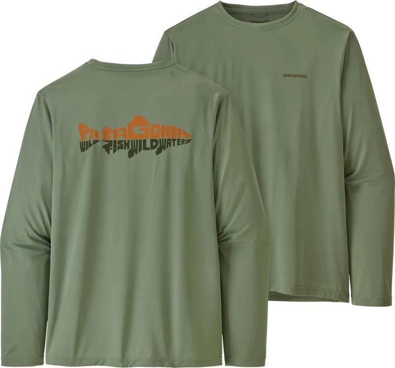 Capilene Cool Daily Fish Graphic LS Shirt - Mens - Image 81