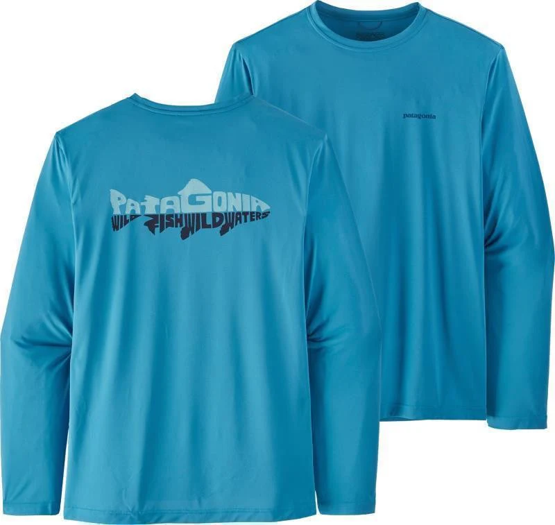 Capilene Cool Daily Fish Graphic LS Shirt - Mens - Image 82