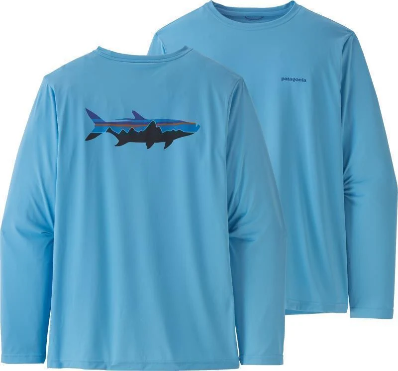 Capilene Cool Daily Fish Graphic LS Shirt - Mens - Image 85
