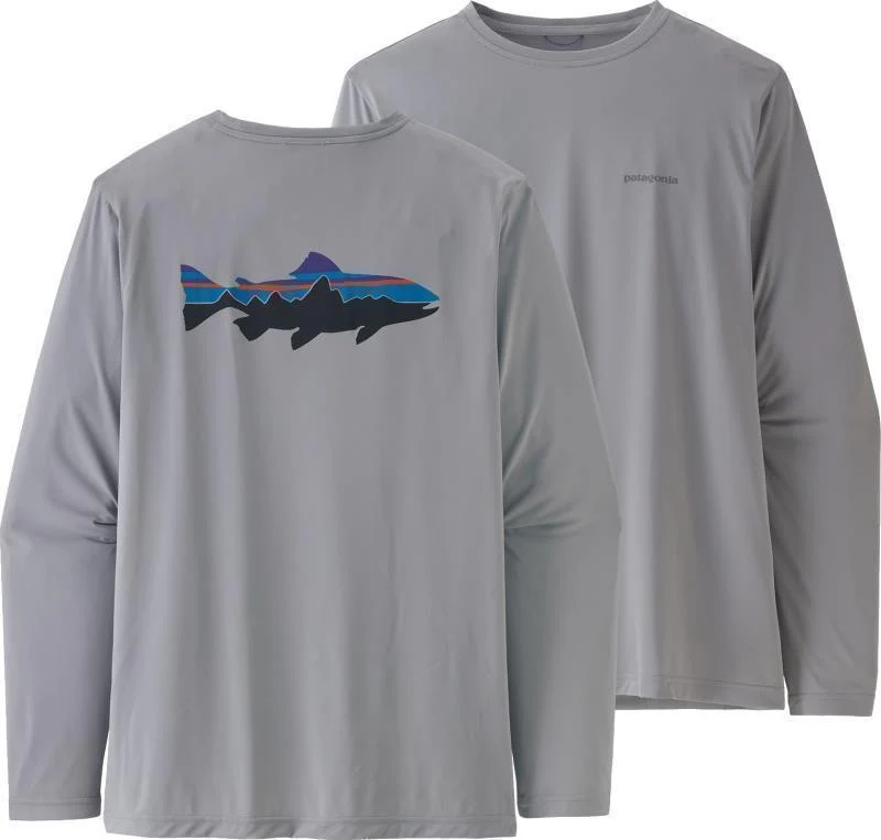 Capilene Cool Daily Fish Graphic LS Shirt - Mens - Image 86