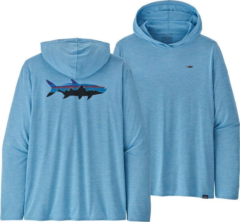Capilene Cool Daily Graphic Hoody - Relaxed Fit - Mens - Image 10