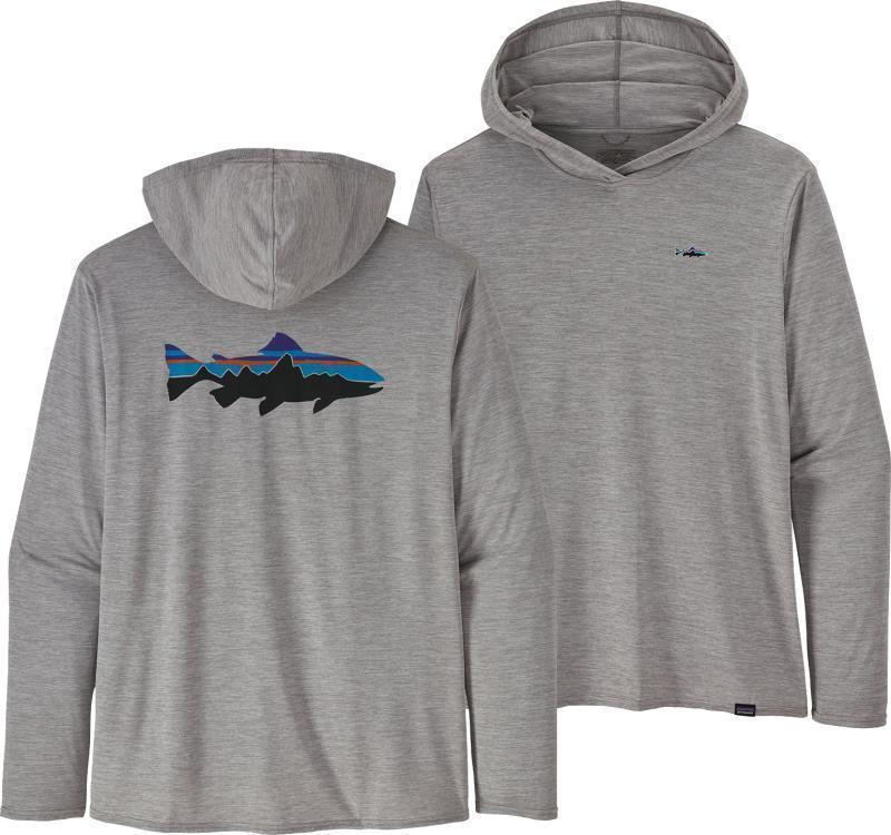 Capilene Cool Daily Graphic Hoody - Relaxed Fit - Mens - Image 13