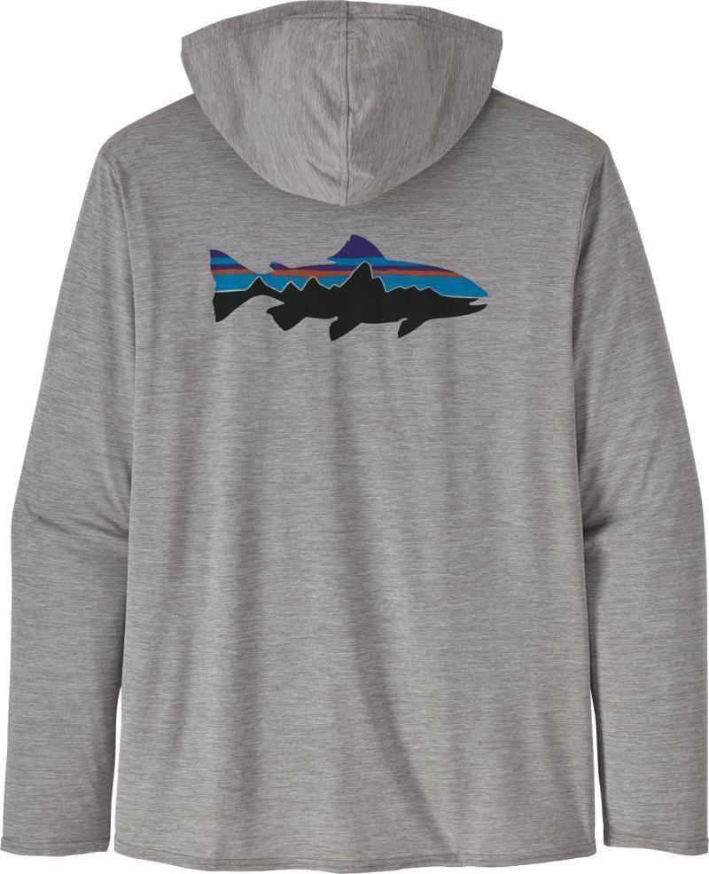 Capilene Cool Daily Graphic Hoody - Relaxed Fit - Mens - Image 15