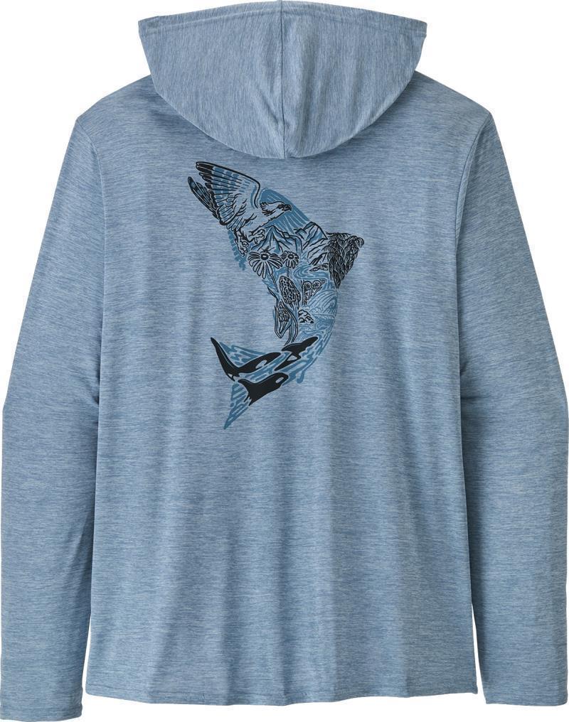 Capilene Cool Daily Graphic Hoody - Relaxed Fit - Mens - Image 3