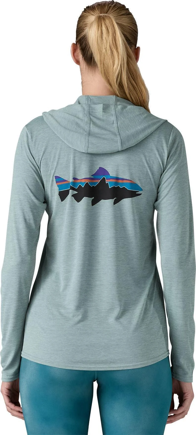 Capilene Cool Daily Graphic Hoody - Womens - Image 29