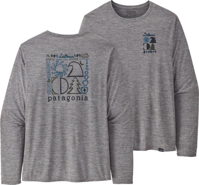 Capilene Cool Daily Graphic LS Shirt - Mens - Image 100