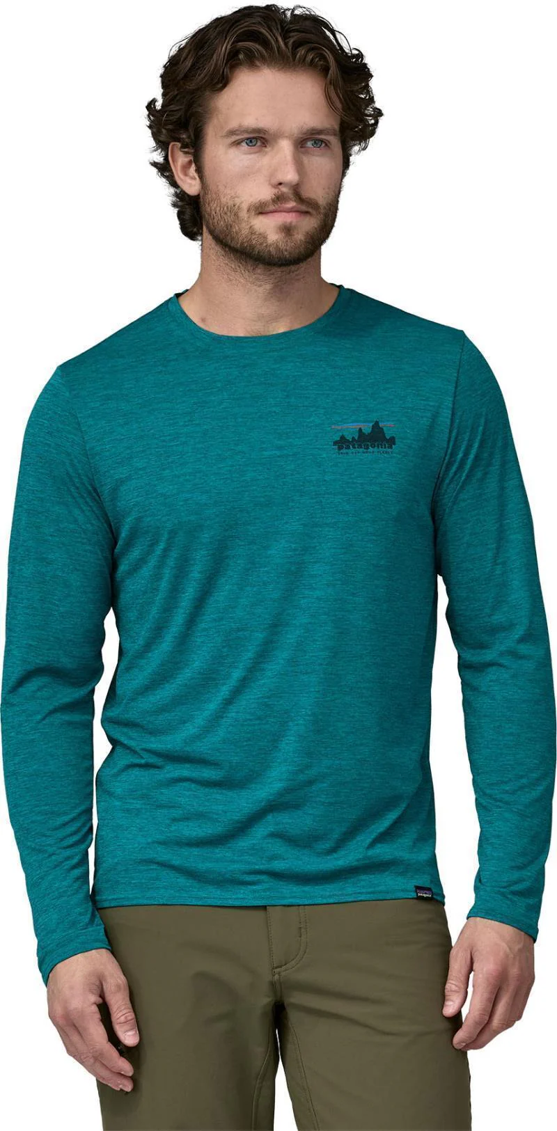 Capilene Cool Daily Graphic LS Shirt - Mens - Image 4