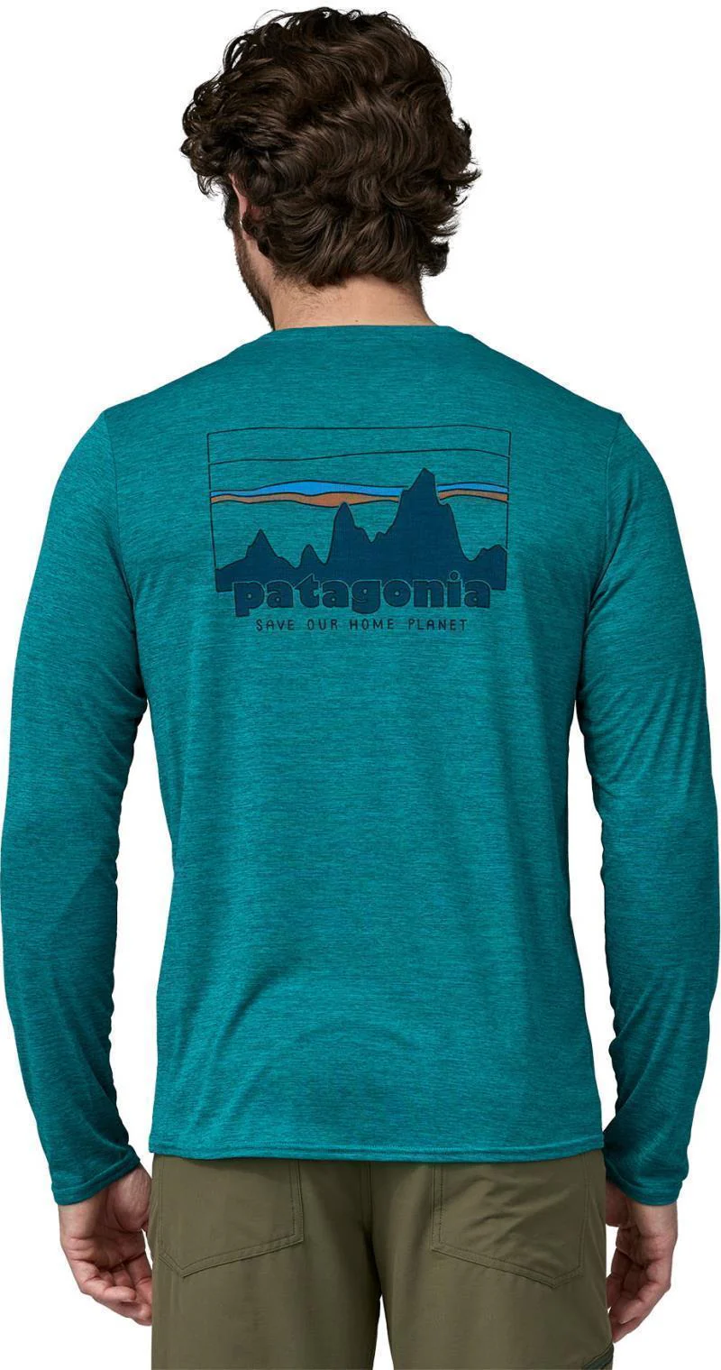 Capilene Cool Daily Graphic LS Shirt - Mens - Image 5