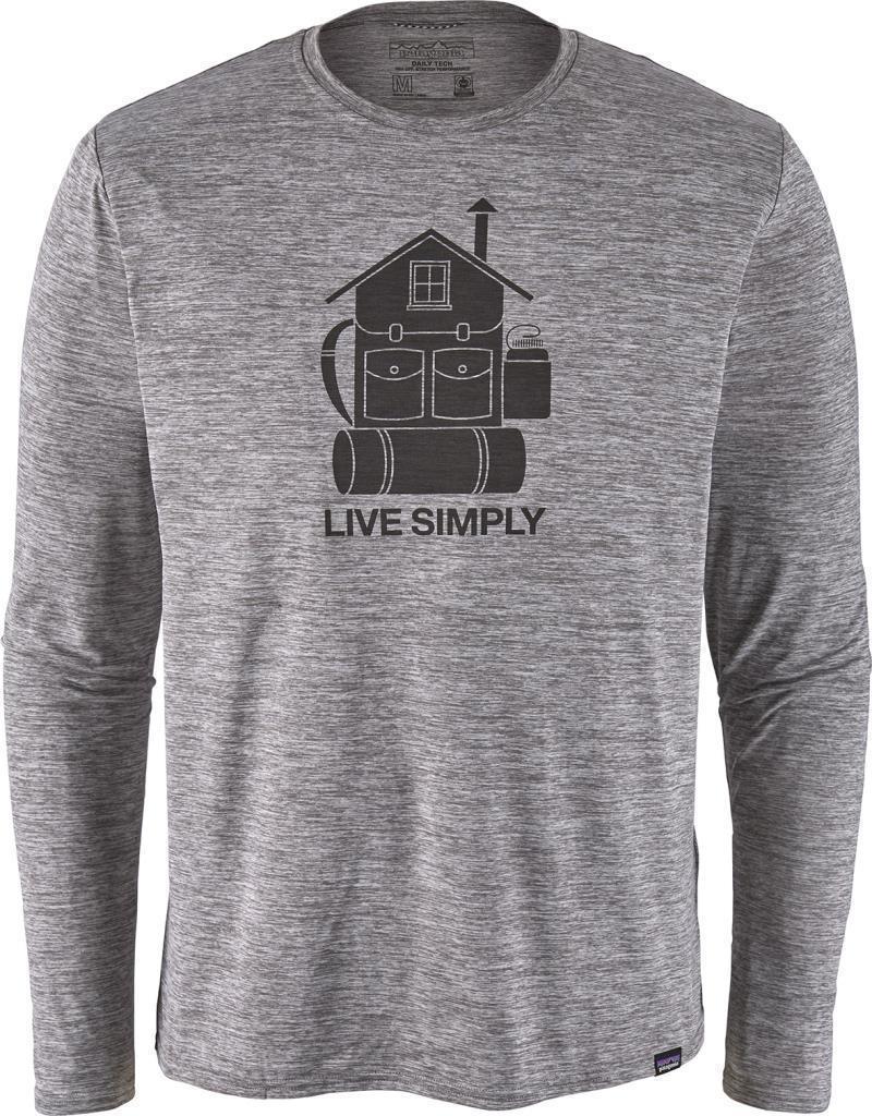 Capilene Cool Daily Graphic LS Shirt - Mens - Image 80