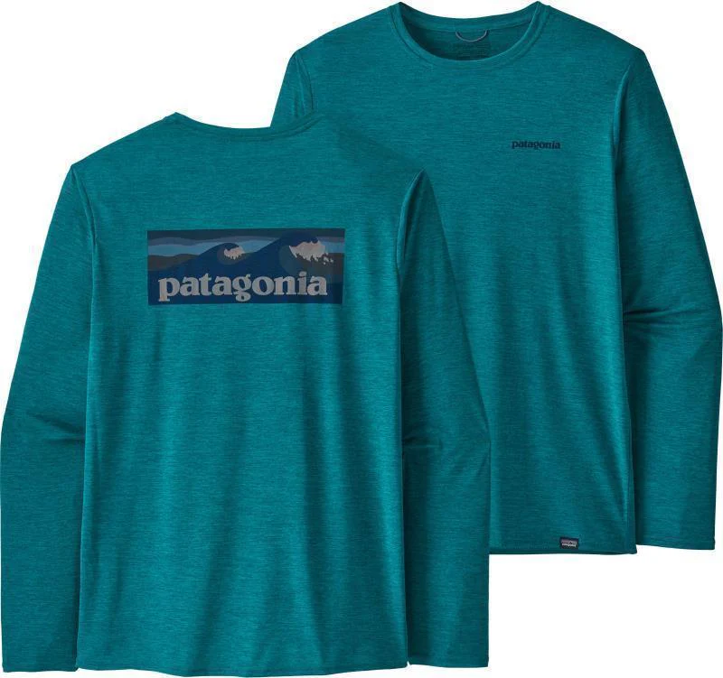 Capilene Cool Daily Graphic LS Shirt - Waters - Mens