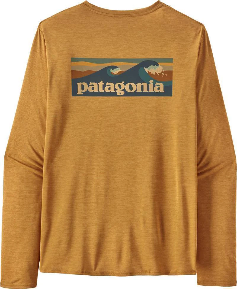 Capilene Cool Daily Graphic LS Shirt - Waters - Mens - Image 2