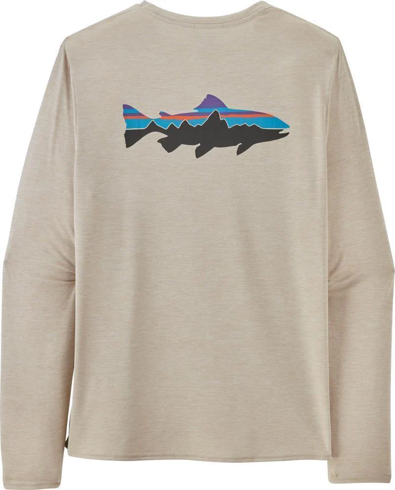 Capilene Cool Daily Graphic LS Shirt - Waters - Mens - Image 22